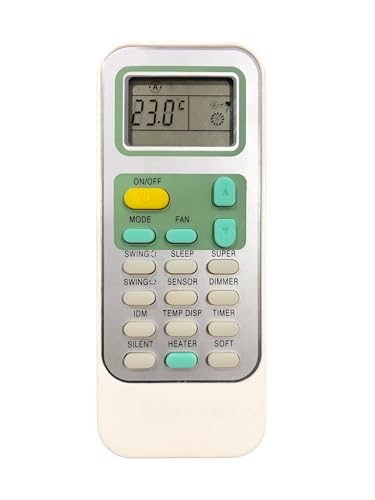 Image of Upix AC Remote No. 130 (No Backlight), Compatible /Replacement for Hisense AC Remote Control (Exactly Same Remote Will Only Work)