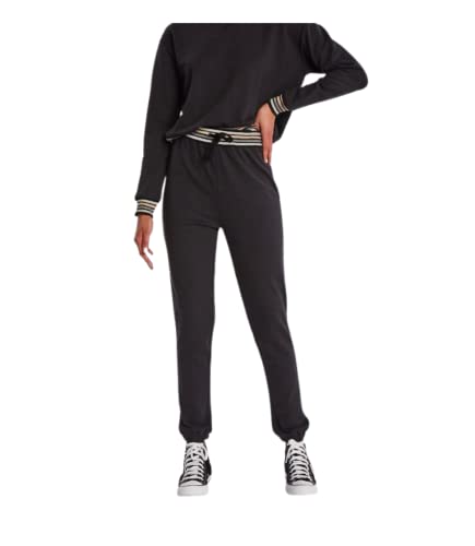 Pantalon de jogging en velours noir XL haut de gamme Splendid Sundown Playa
