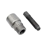 HUASRCFP Extractor de Volante magnético para Motor de Motocicleta, Herramienta de reparación para Motocicletas, Motor de Metal de 27 mm, 28 mm y 16 mm.