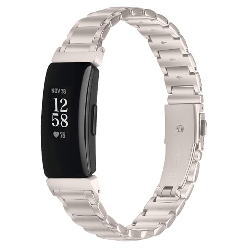Fitbit inspire 2�Ή����^���X�g���b�v�A���߉\�ō��ϋv�ȃJ�W���A���X�|�[�c�o���h Fitbit inspire 1/HR�o���h ���f�B�[�X �����Y (�X�^�[���C�g�A�����T�C�Y)