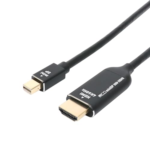 �~���V miniDP-HDMI�ϊ��P�[�u�� 4K�Ή� 2m DPM-4KC20/BK