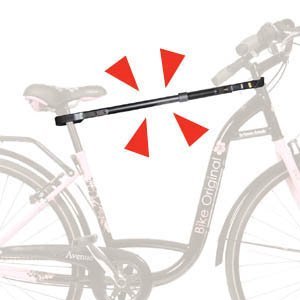 Aurilis Teleskopstange Zwischenstange für Damenräder für Heckträger Sport & Freizeit