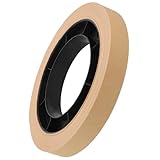 VILLCASE Banda para Billetes de Papel Amarilla Rollo Único para Envolver Dinero Correas para Billetes Resistentes y Prácticas Adecuado para Bancos Oficinas y Tiendas