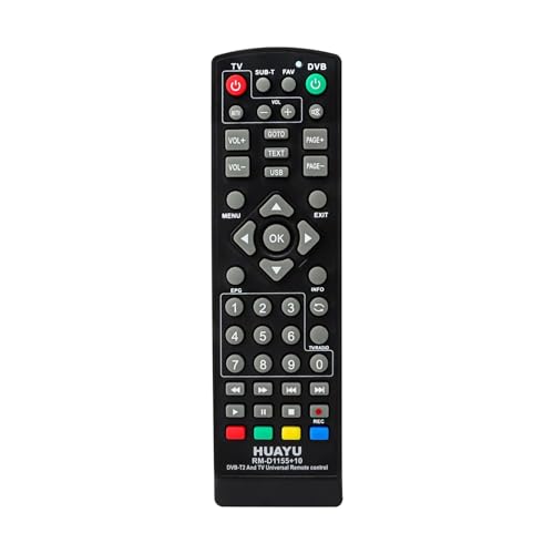 Télécommande DVB-T2 RM-D1155 pour remplacer votre boîtier en panne