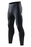 Santic Men's Cycling Bike Pants 4D Padded Compression Tights Leggings for Outdoor and Multi Sports
