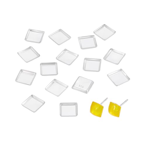 Cabochons en argent 925 de 6mm pour la création de bijoux durables