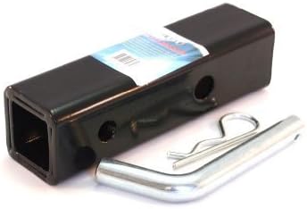 Tow Hitch Adaptor Reducer 2" To 1-1/4" Safety Hitch Pin by hitools