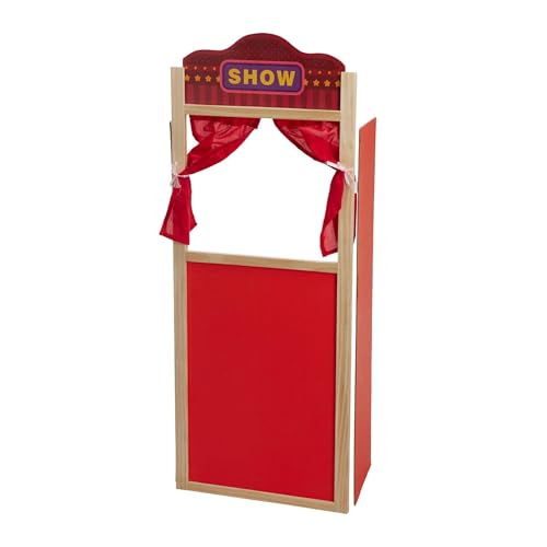 Juguete de Teatro de Madera Infantil 77,4x38,7x90cm