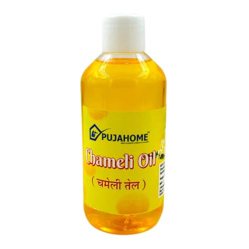 Image of Chameli Oil for Pooja - 200 ml, Pack of 2 | Jasmine Fragrance For Puja and Diya | Chameli Pooja Oil For Hanuman Ji Chola & Aarti, Akhand Deepak, Jyot re write this