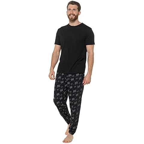Undercover Mens Black Gaming Pyjamas Set Cover