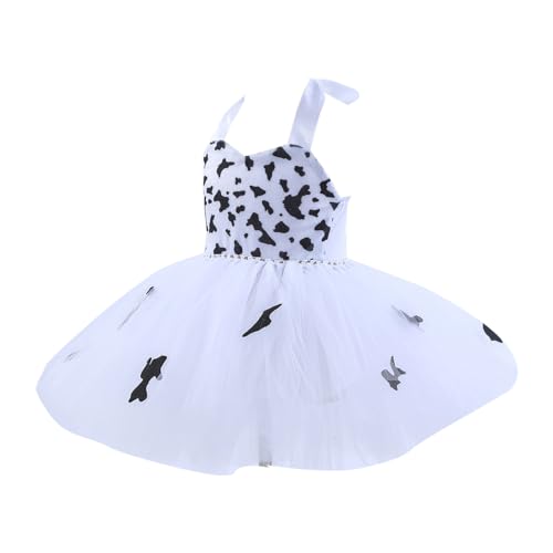 Girls Toddler Clothes Party Cartoon Dogs Cosplay Dress Accessory Outfit Set Girls Long Sleeve Holiday Dresses2