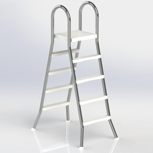 Escalera para piscina de 4 peldaños y 52 pulgadas miniatura 2