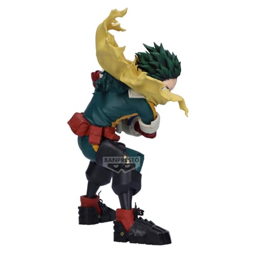 Image of Banpresto My Hero Academia - Izuku Midoriya Maximatic Figure - Licensed PVC Anime Collectible Statue (23 cm)