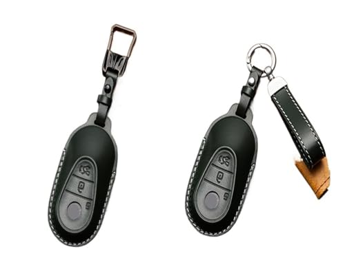Funda de cuero genuino Mercedes S500L el regalo ideal con hebilla