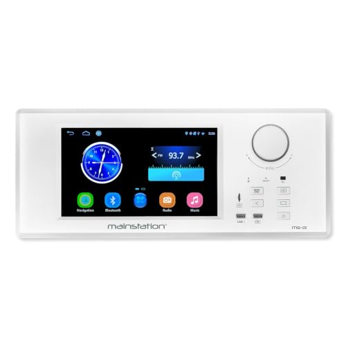 OEM Systems MS-21 Mainstation in-Wall Entertainment System, White (MS-21-W-AC)