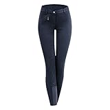 Atmungsaktiv Carly Capples Reithose Easy Start mit Silikon-Vollbesatz Größe: 40 Farbe: Nachtblau