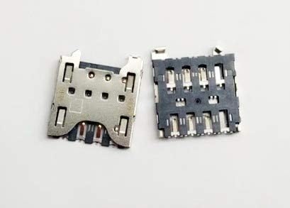 Lysee Mobile Phone Flex Cables - 500pcs Original for Blackberry Z10 Q10 SIM Card Reader connector Holder Tray Slot socket,