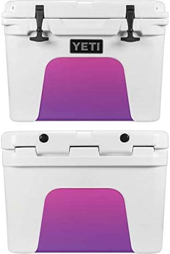 Skinit Decal Skin Compatible with YETI Tundra 35 Hard Cooler - Originally Designed Purple Ombre Design