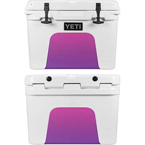 Skinit Decal Skin Compatible with YETI Tundra 35 Hard Cooler - Originally Designed Purple Ombre Design