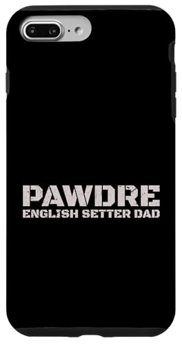 Distressed English Setter Dad PAWDRE Dog Owner �X�}�z�P�[�X iPhone 7 Plus/8 Plus �p
