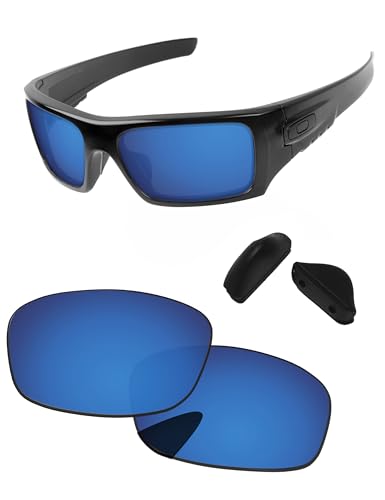 Image of Replacement Lenses & Nosepads for Oakley Si Ballistic Det Cord OO9253 61mm - Precision Fit, UV & Impact Resistant
