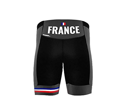 Shorts ciclismo Pro para hombre France Code miniatura 1