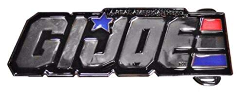 G.I. Joe Name Chrome Finish Metal/Enamel Belt Buckle cover