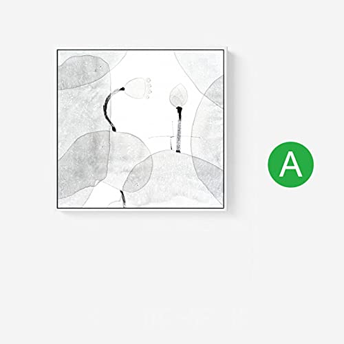 Beauté chinoise style chinois blanc lotus wall art abstrait 3pcs