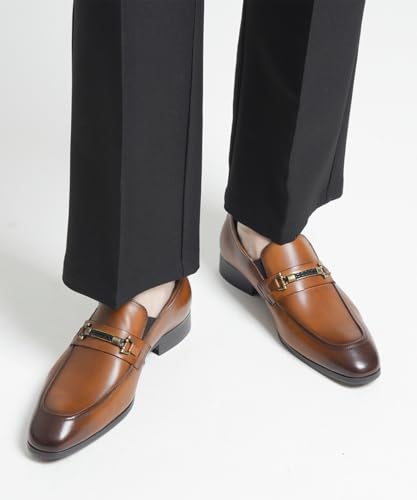 Image of Jousen Men's Penny Loafers Slip On Dress Business Shoes