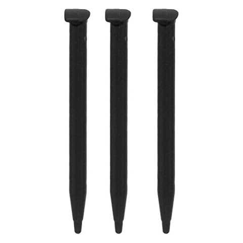TGC ® Stylus Pen Pack Black for Nintendo 2DS XL LL (New Model) handheld console Cover