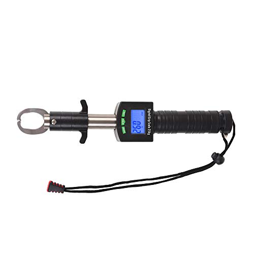 Andoer Alicate de pegador digital para peixes, garra de pesca, grampo de aço inoxidável, suporte par