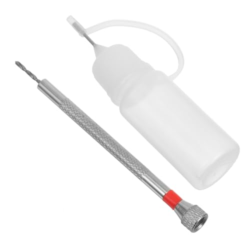 ARTIBETTER 1 Set Mini 1.6mm Precision Hand Drill Set Pin Vise Hand Twisted Drill for DIY Projects Plastic Bottle Hole Punching Crafting Tool