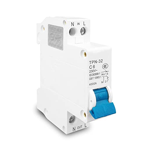 Disjoncteur TPN 1P+N MCB 16A 20A 32A pour installation électrique - 3