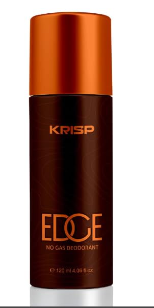Edge Krisp No Gas Deodorant for Men & Women, All Day Long Lasting Perfume Body Spray, (Pack of 2 x 120ml)-image-8