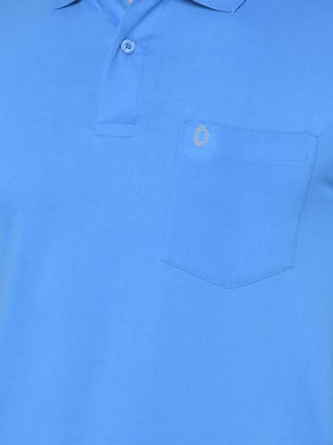 Image of Dollar Mens Cotton Casual Solid Polo Tshirt (Pack of 1)