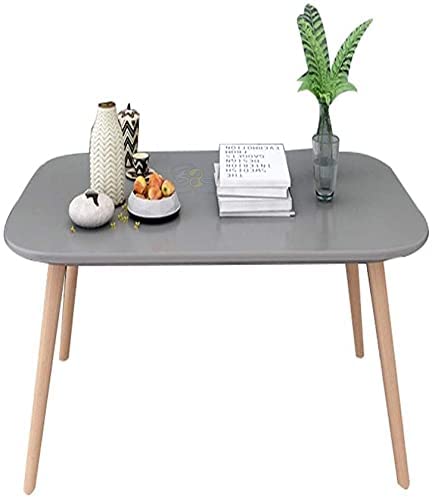 Image of BAS Brwon Art Shoppee Fold-able Rectangle Shaped Side Table /Tea Coffee Breakfast and Laptop Table ( Engineered Wood,Grey )