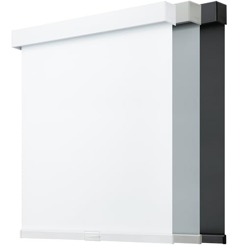 Image of Cordless Blackout Roller Shades, Free-Stop Window Shades Pull Down, Room Darkening Thermal Insulated Fabric Roller Blinds for Indoor Windows Bedroom Office (White, 39 inch W x 72 inch H)