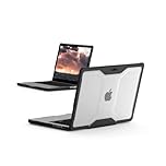 URBAN ARMOR GEAR UAG Designed for MacBook Pro 14" Case M5 2026 M4 2024 M3 2023 Pro/Max Chip Rugged Military Grade Laptop Cover, Plyo Translucent Clear Ice