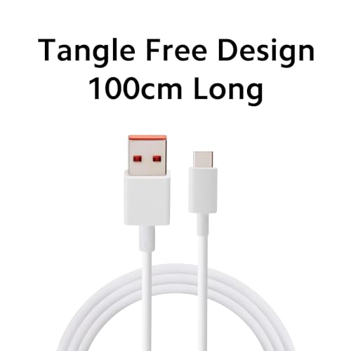 Image of Original 33W SonicCharge Wall Charger Adapter with USB to Type-C Cable Compatible with Xiaomi Redmi Note 10 Pro /Redmi Note 10 Pro Max, Redmi Note 10 5G - (Adapter & Cable)