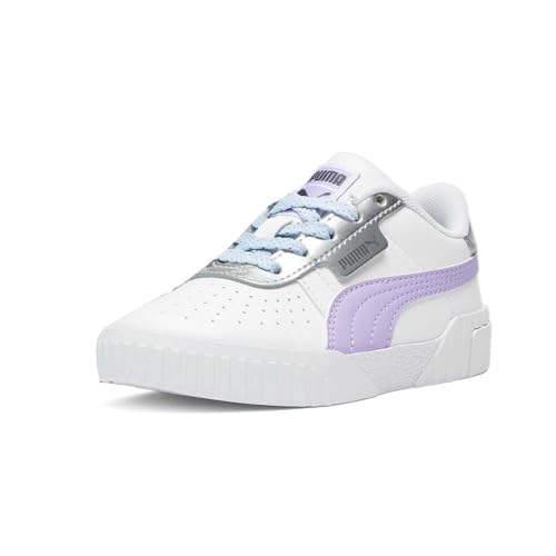PUMA Kids Girls Cali Frozen Over Lace Up Sneakers Shoes Casual - White2
