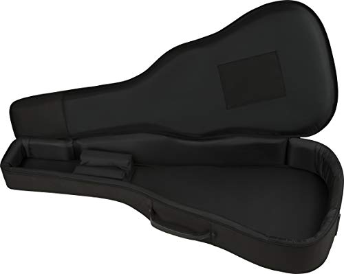 Fender Busker Acoustic Guitar Gigcase, Dreadnought, Black #TOP3