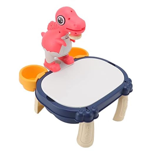 Juego de Proyector de Dibujo para Niños, Juego de Proyector de Dibujo, Dinosaurio de Dibujos Animados, Educativo, Entretenimiento Completo, Habilidades de Pintura para Regalo