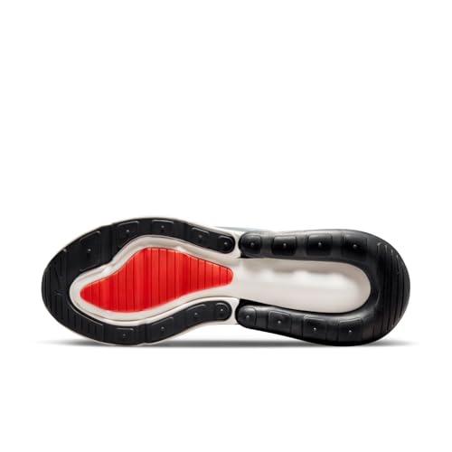 Nike Low-Top Sneakers Mens Shoe, Grey Fog Sail Article Grey Team Orange, 11.54