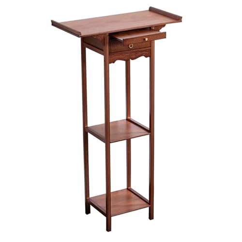 Table d'autel de méditation en bambou de prestige pour une décoration zen