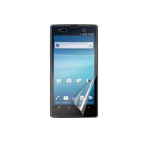 Muvit MUSCP0243 Pack de 2 Films de protection d'écran Anti trace de Doigt Laqué pour Sony Xperia Ion