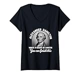 Photo Gallery donna alexander hamilton wrote 51 essays in 6 months vintage maglietta con collo a v Photo Gallery donna alexander hamilton wrote 51 essays in 6 months vintage maglietta con collo a v