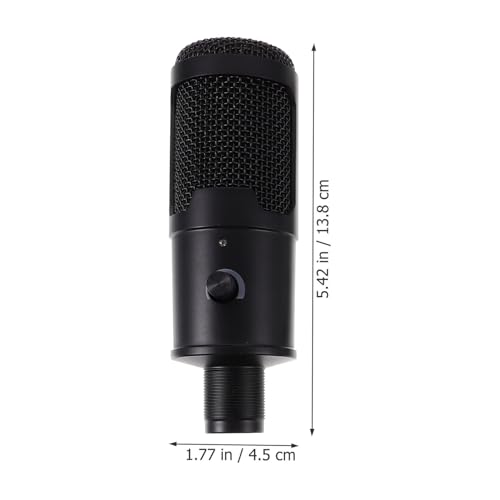 Microphone USB à capture précise et condensateur avec support bureau - 2