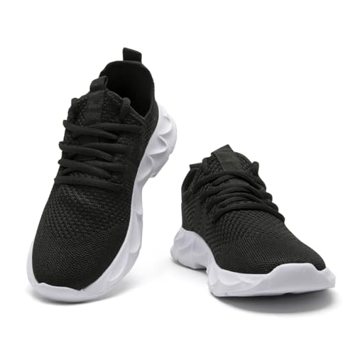 Image of Womens Walking Shoes Slip on Running Tennis Sneakers Non Slip Workout Athletic Gym Sports Breathable Mesh Lightweight Comfortable Fashion Casual Soft Sole
