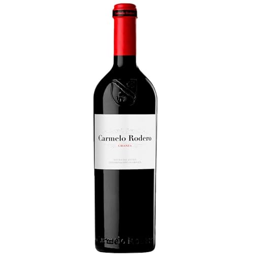 Carmelo Rodero Crianza – Vino Tinto Crianza en Barricas de Roble | Sabor Redondeado y Aromático | Ideal para Maridar con Platos de Carne y Quesos + REGALO SORPRESA vinicola