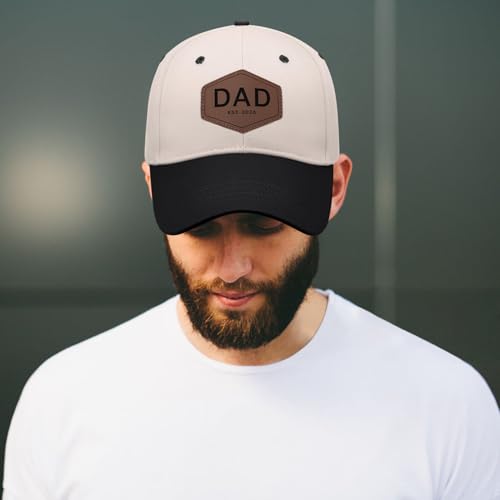 Image of Worlds Best Dad Ever Trucker Hat Fathers Day Birthday Gifts for Father Dad Papa Daddy from Daughter Son Baseball Cap